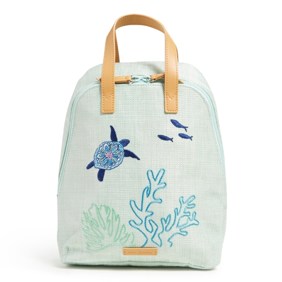 Vera Bradley Sea Turtle Mini Backpack - Picture 5 of 8